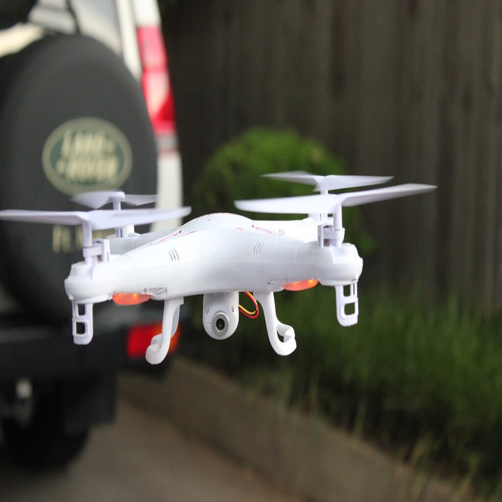 drone facing camera